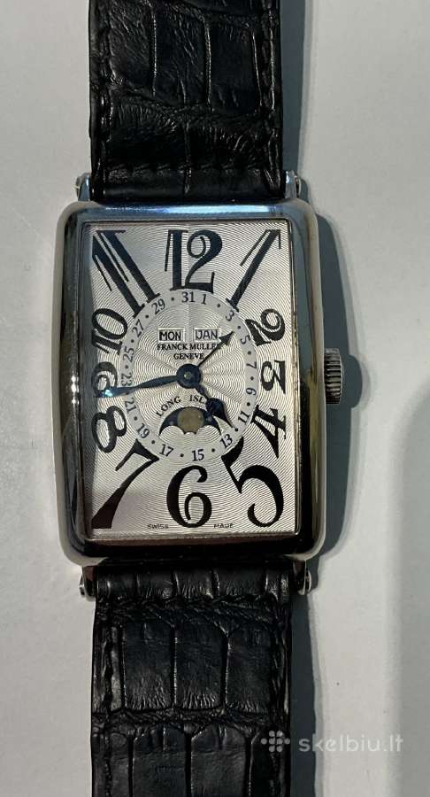 Parduodami Franck Muller laikrodžiai.