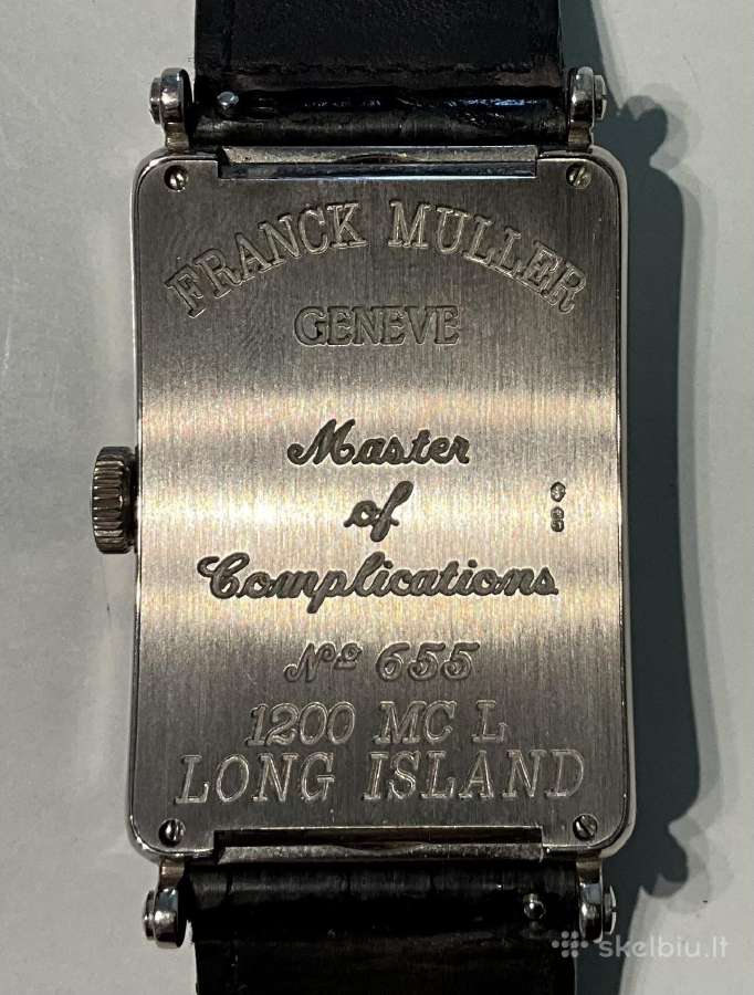 Parduodami Franck Muller laikrodžiai. - nuotraukos Nr. 5