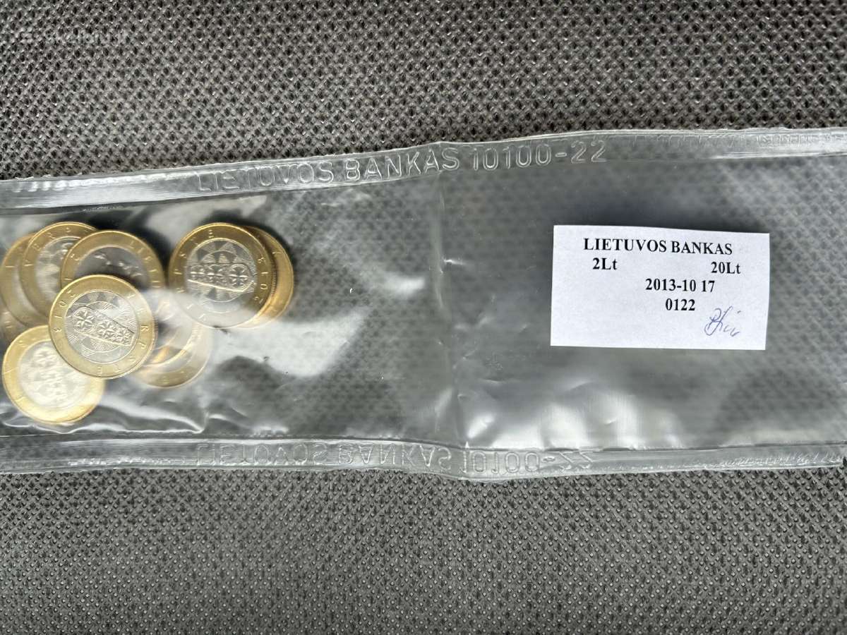 10 vnt. po 2 litus Verpstė 2013 m. - nuotraukos Nr. 2