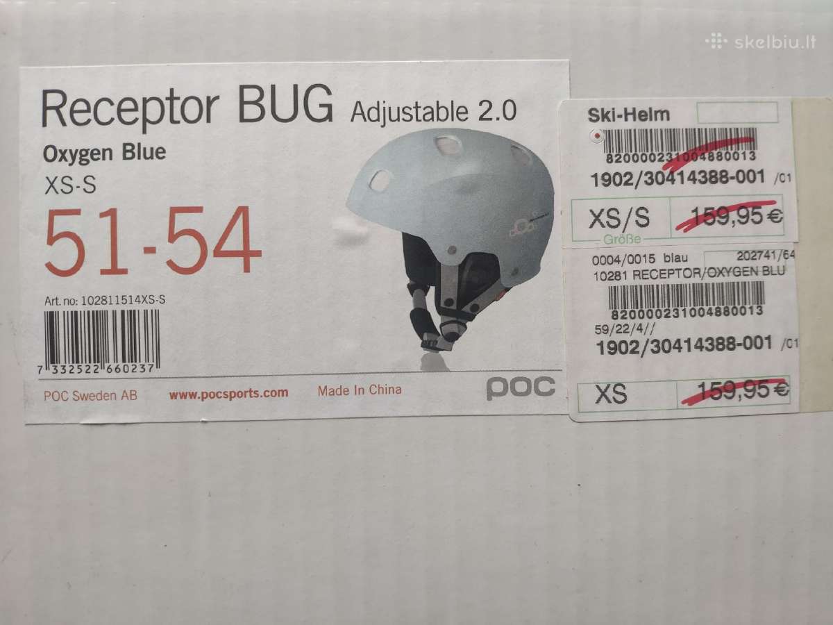 Poc Receptor Bug Adjustable 2.0 - nuotraukos Nr. 4