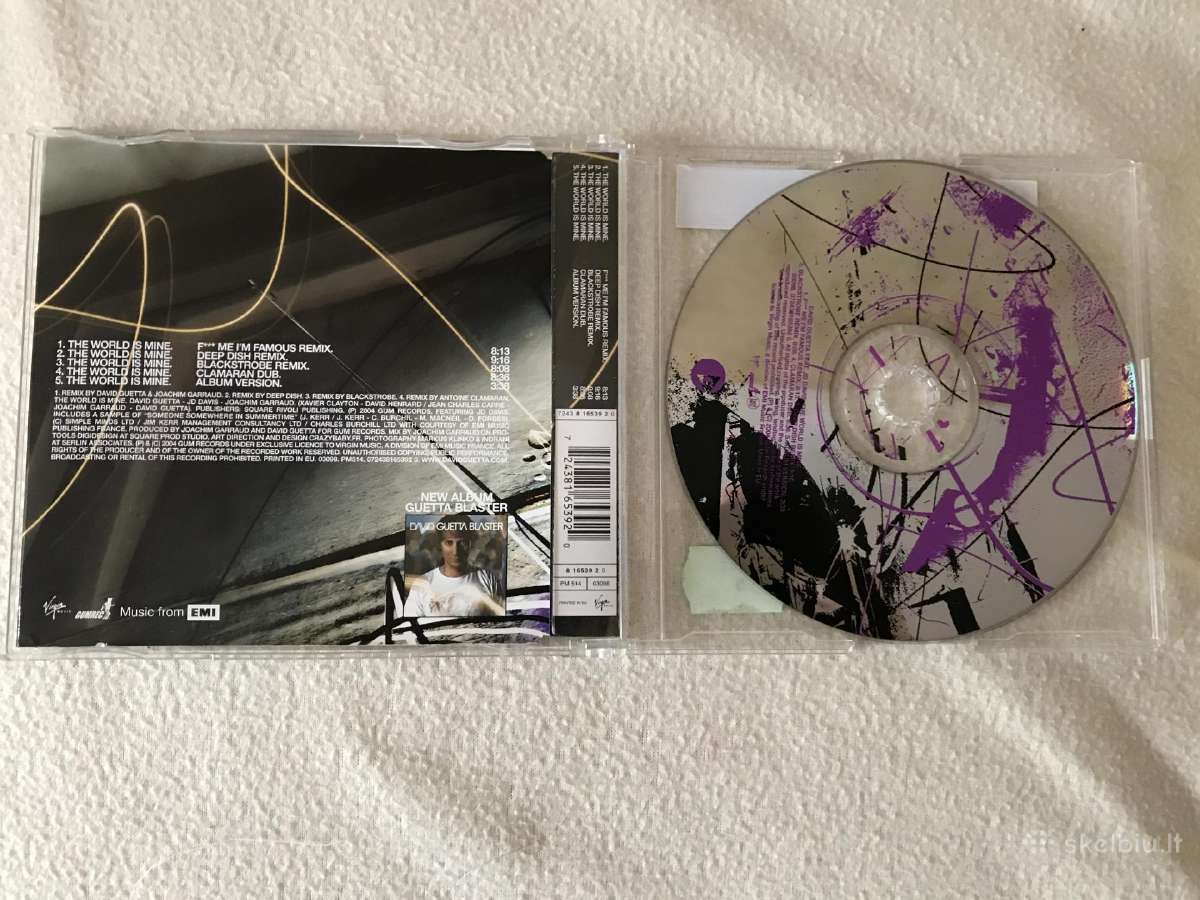 David Guetta Feat.jd Davis – The World Is Mine CD - nuotraukos Nr. 2