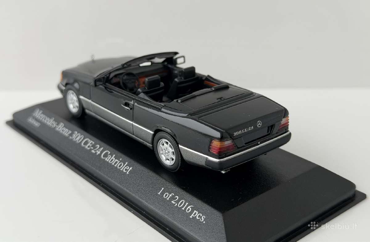 Mercedes Benz 300 CE Cabriolet 1:43 - nuotraukos Nr. 6