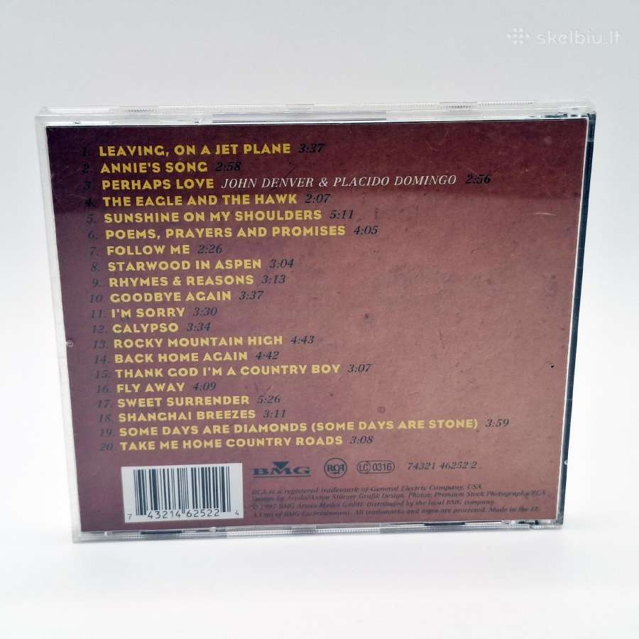 John Denver - Gold Collection (CD, rinkinys) - nuotraukos Nr. 2