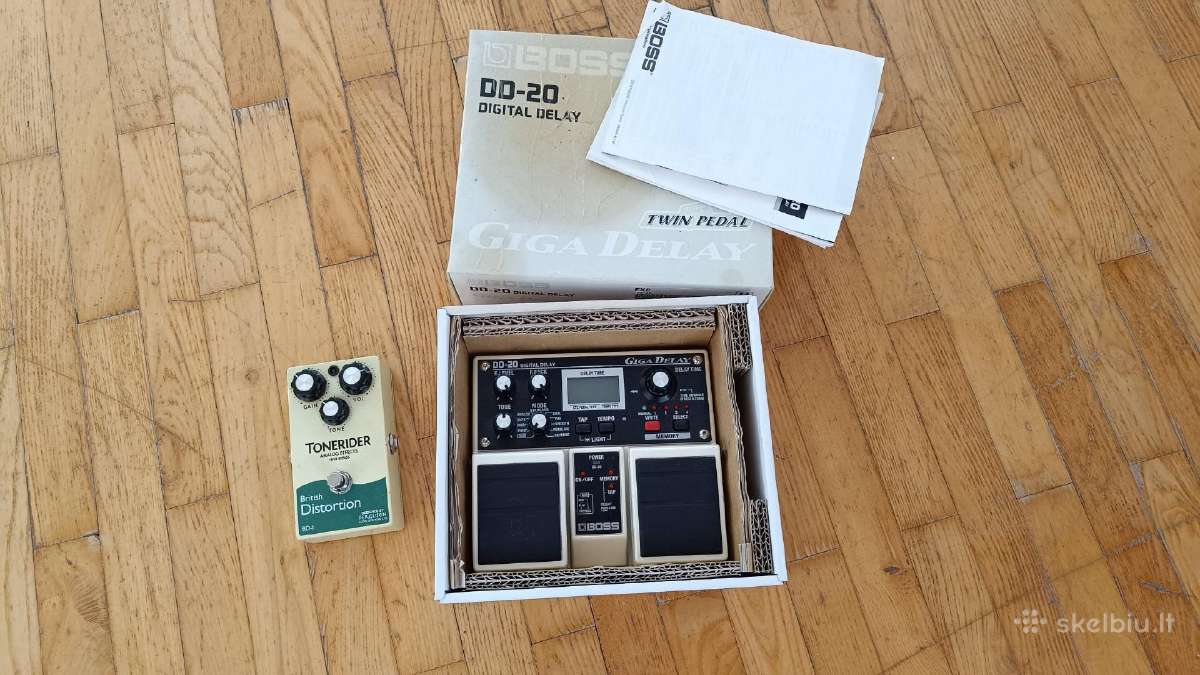 Boss delay reverb chorus eq overdrive distortion - nuotraukos Nr. 4