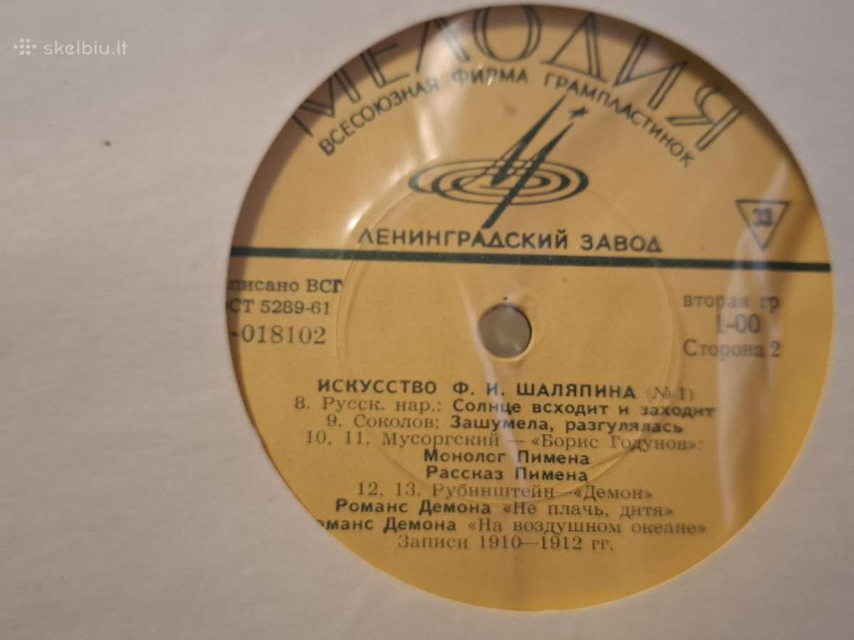 Šaliapinas - nuotraukos Nr. 12