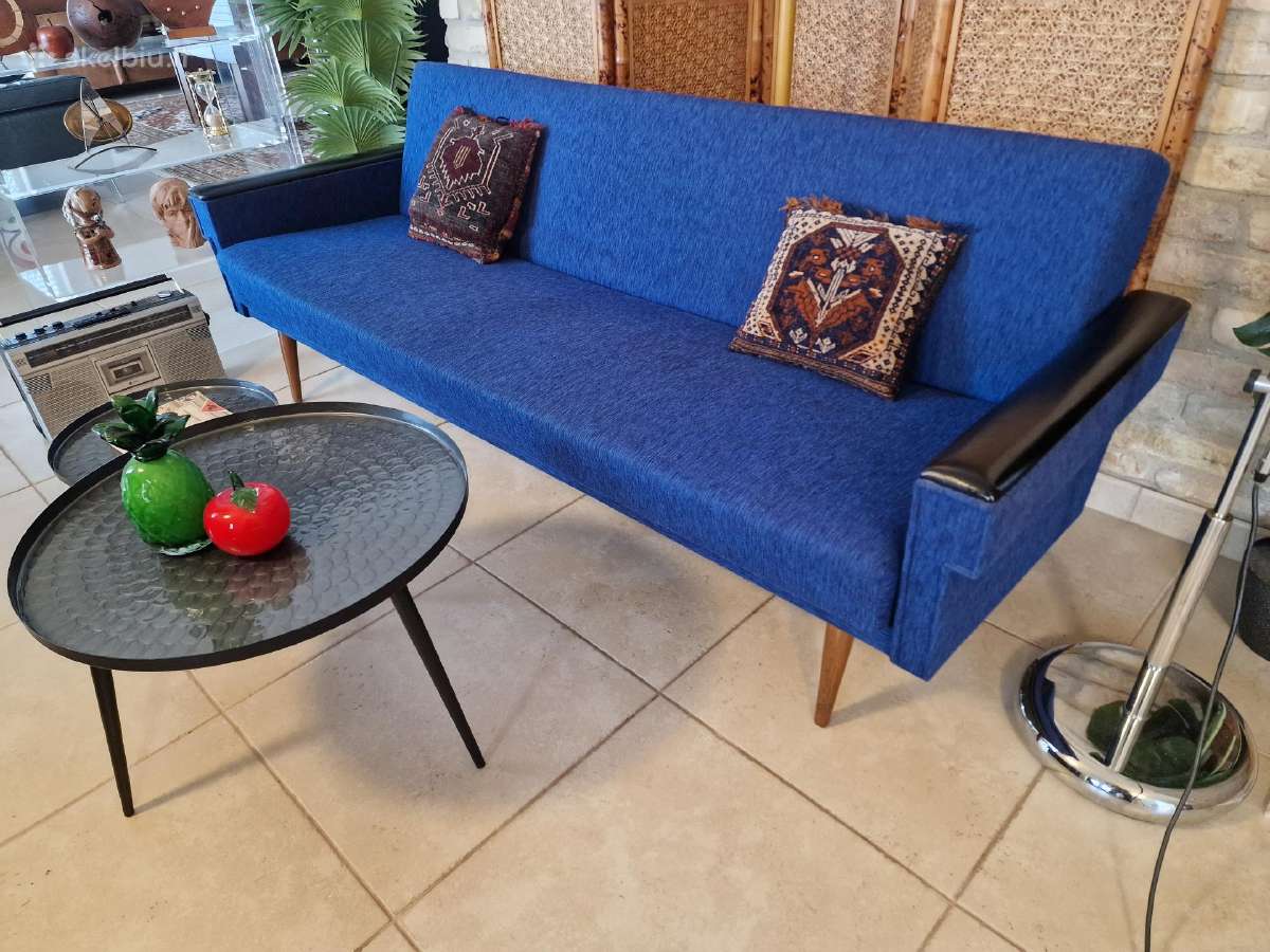Vintažinė mid century modern sofa lova
