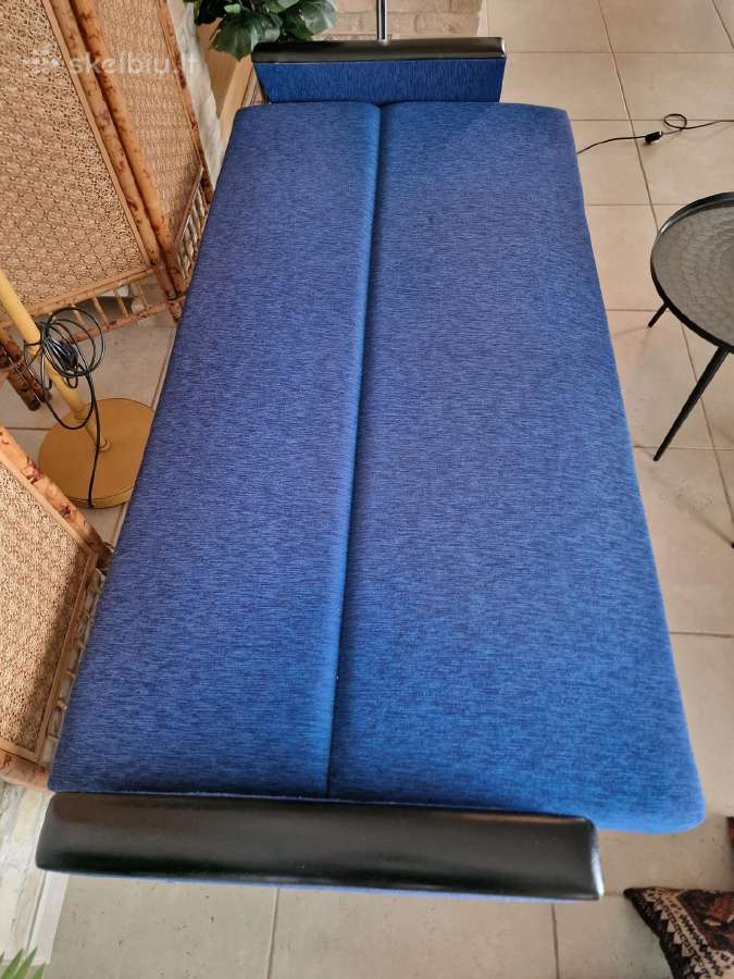 Vintažinė mid century modern sofa lova - nuotraukos Nr. 10