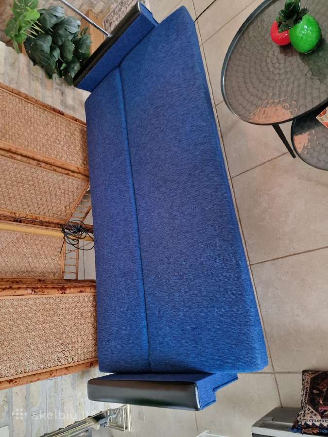 Vintažinė mid century modern sofa lova - nuotraukos Nr. 13