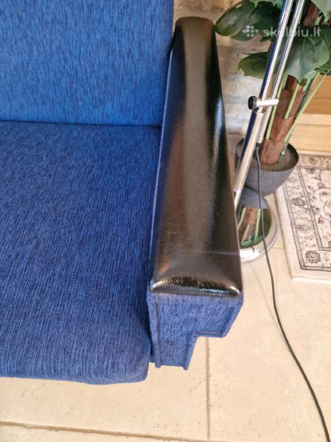 Vintažinė mid century modern sofa lova - nuotraukos Nr. 19