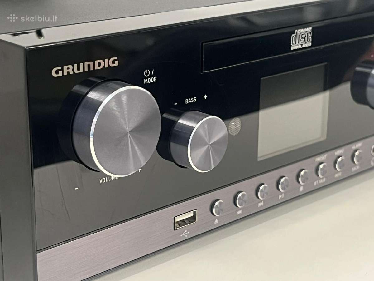 Grundig Cms 5000 Bt Dab+web (Ghf1030) muzikinis CE - nuotraukos Nr. 3