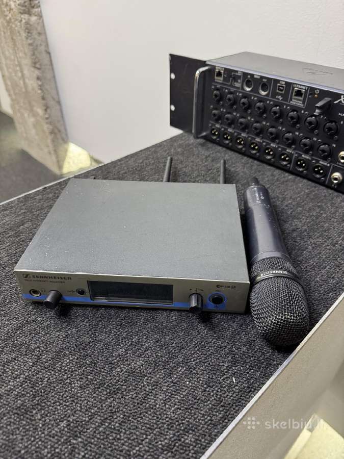 Pro mikrofono sistema Sennheiser Ew500 + e845