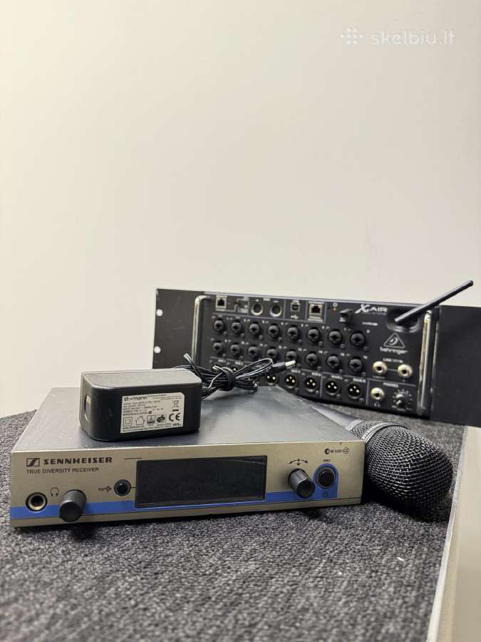 Pro mikrofono sistema Sennheiser Ew500 + e845 - nuotraukos Nr. 2