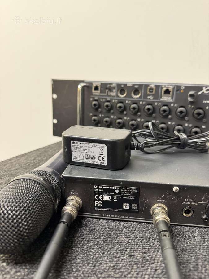 Pro mikrofono sistema Sennheiser Ew500 + e845 - nuotraukos Nr. 3