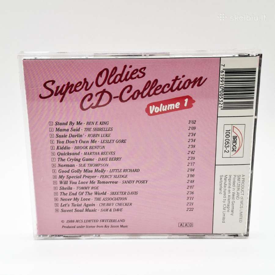 Super Oldies Collection Vol 1 (CD, rinkinys) - nuotraukos Nr. 2