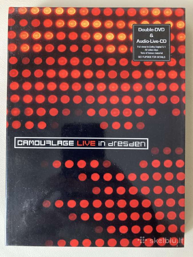 Camouflage – Live In Dresden 2dvd+CD