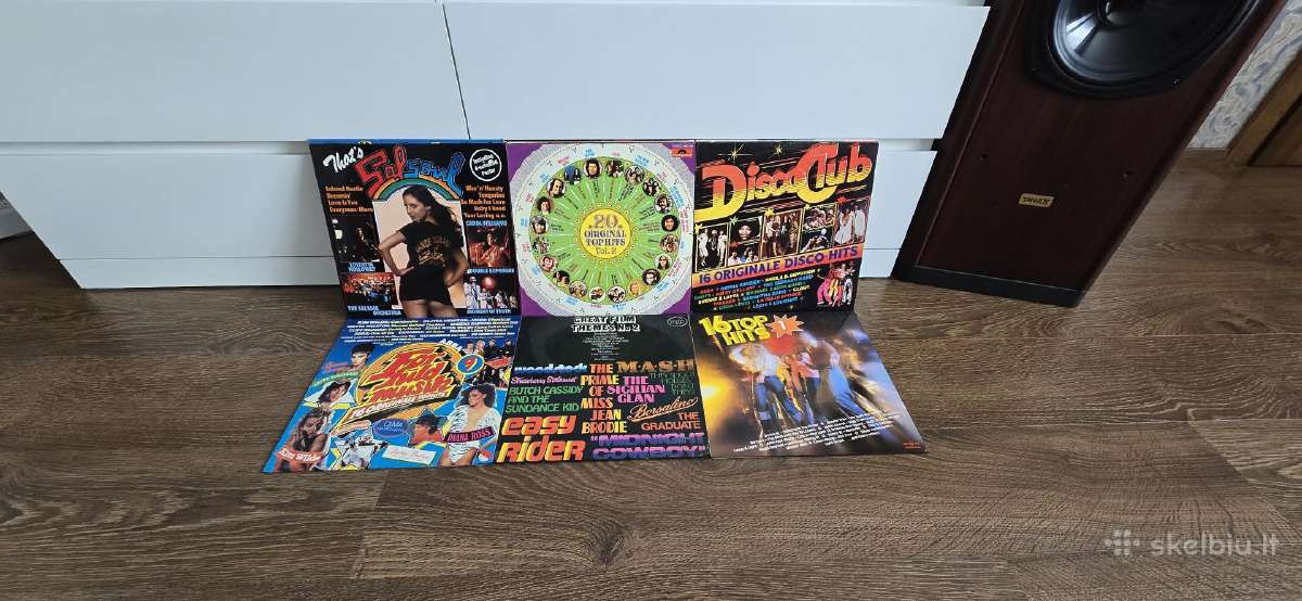 Vinilinės plokštelės - nuotraukos Nr. 7