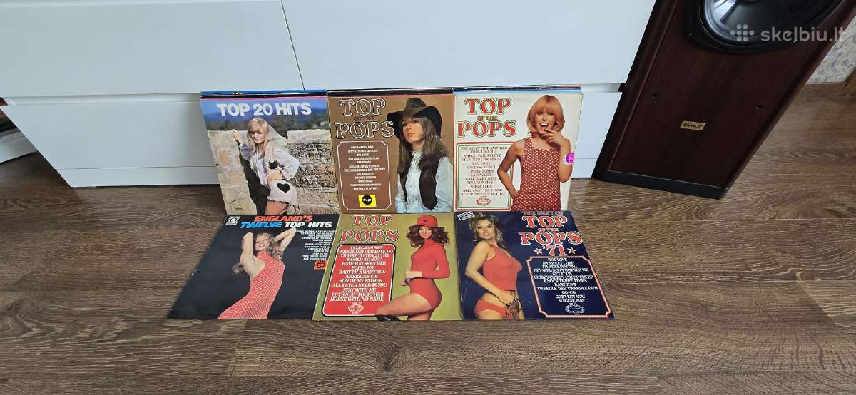 Vinilinės plokštelės - nuotraukos Nr. 13