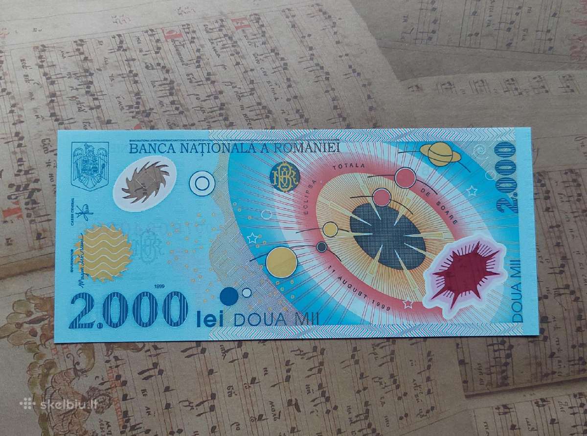 2000 lei 1999 Rumunija