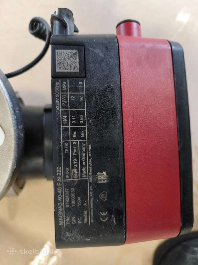 Grundfos Magna3 40–40 F220 - nuotraukos Nr. 6