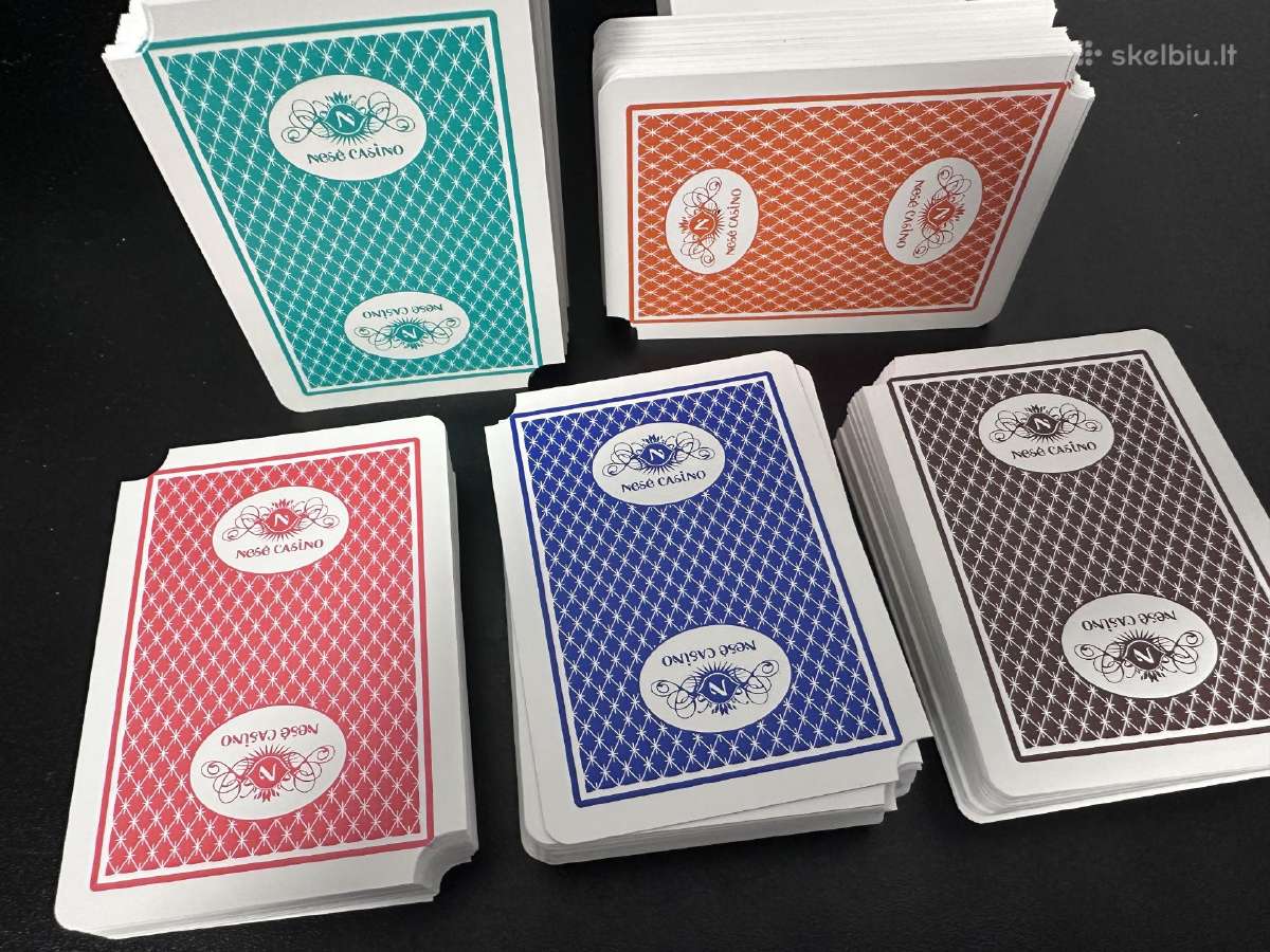 Parduodu kazino kortas (Casino cards)