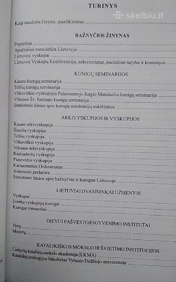 Katalikų žinynas 2002 - nuotraukos Nr. 3