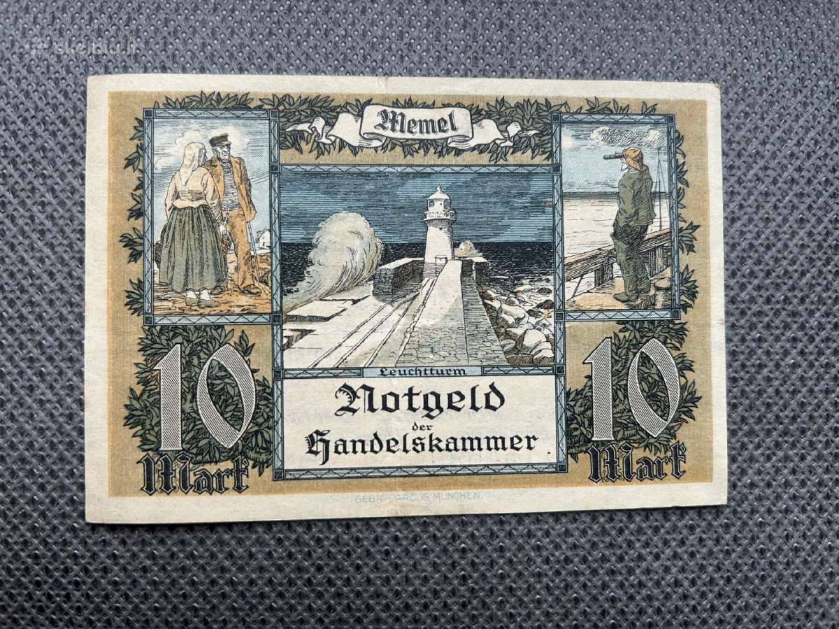 10 markių 1922 m. Klaipėdos kraštas