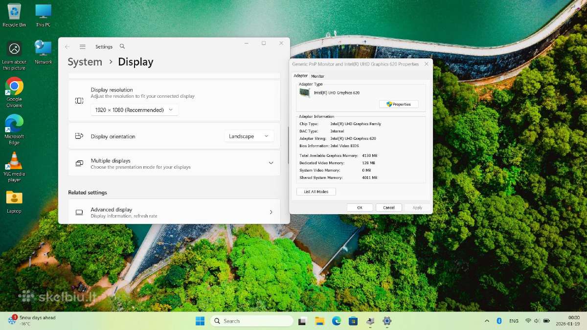 Lenovo V130 i5 8250u 8gb 256ssd Fhd - nuotraukos Nr. 8