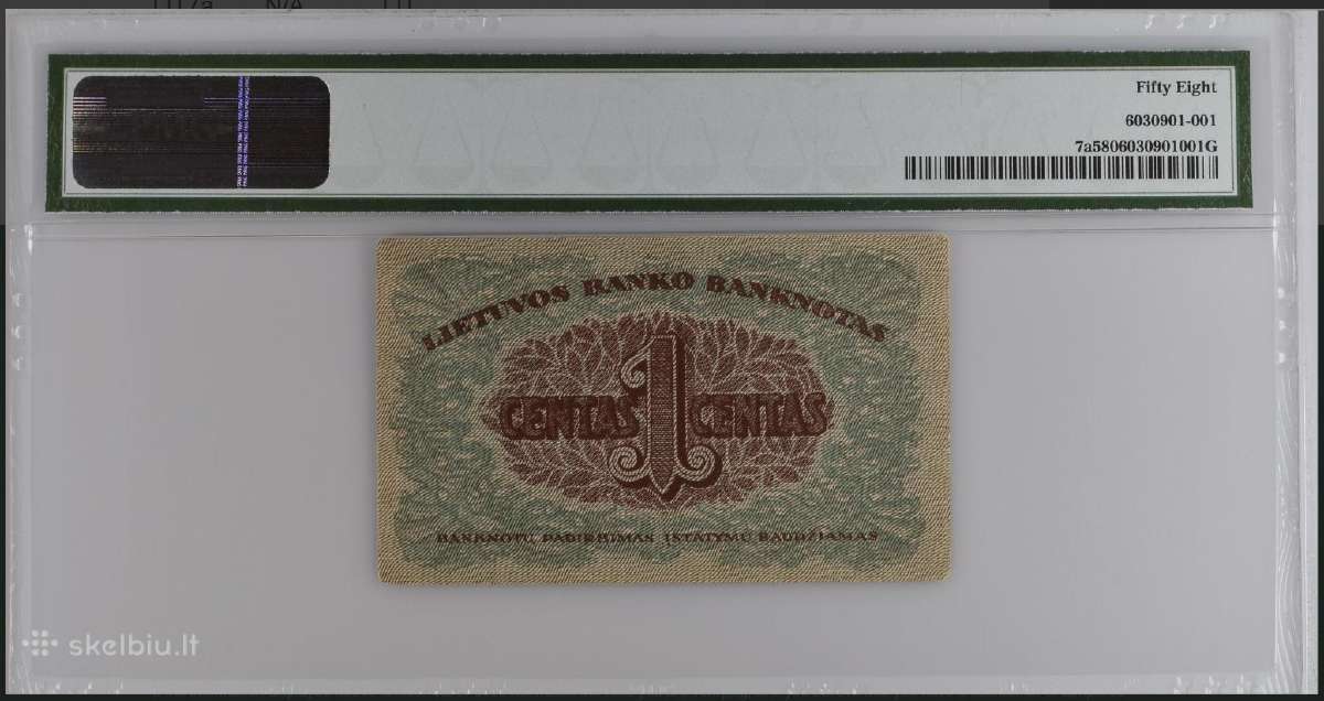 1922 m. 1 ct Pmg 58 - nuotraukos Nr. 2