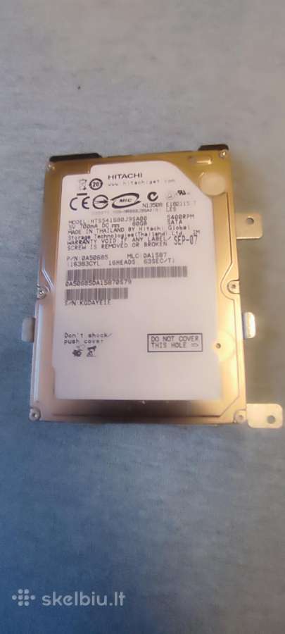Parduodu HDD ant 500 GB - nuotraukos Nr. 2