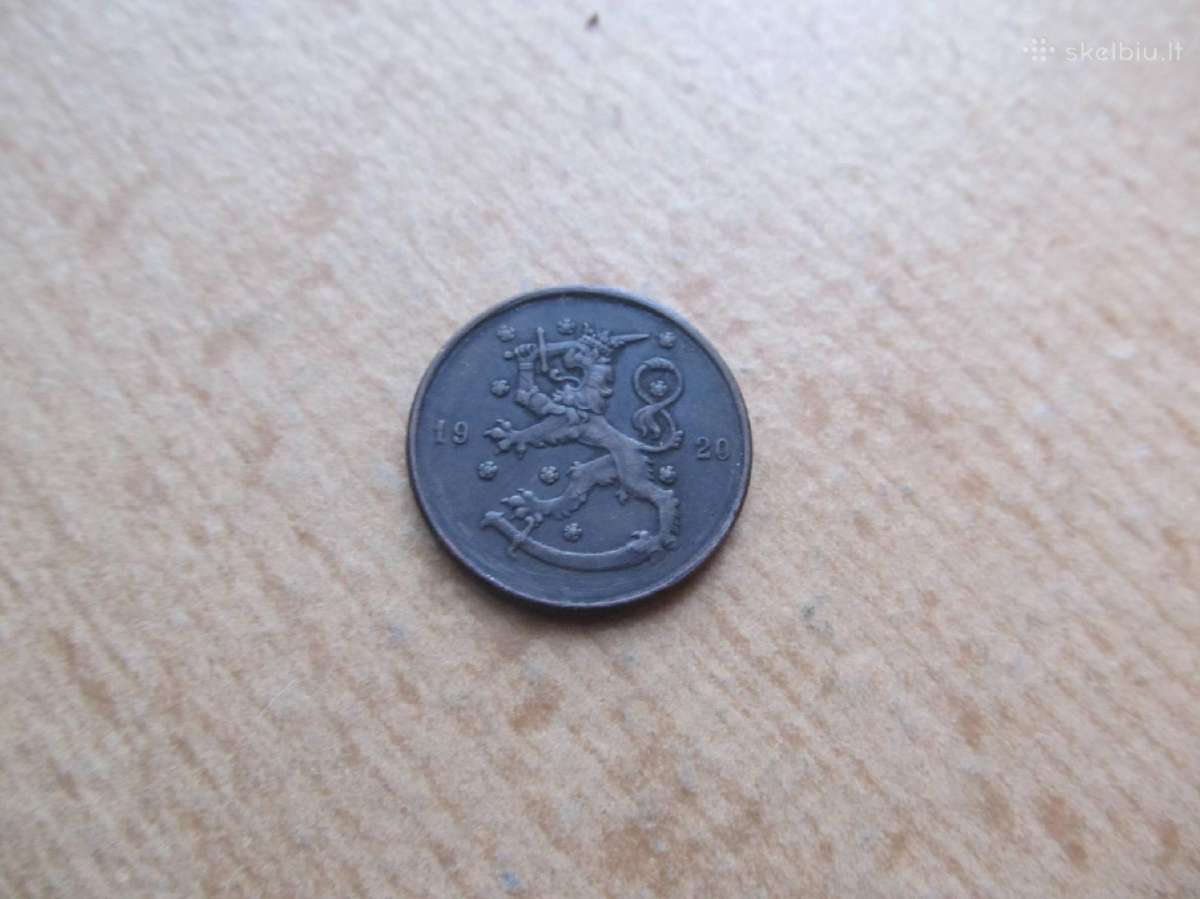 10 pennia , Suomija , 1920, 1921, 1924 - nuotraukos Nr. 2