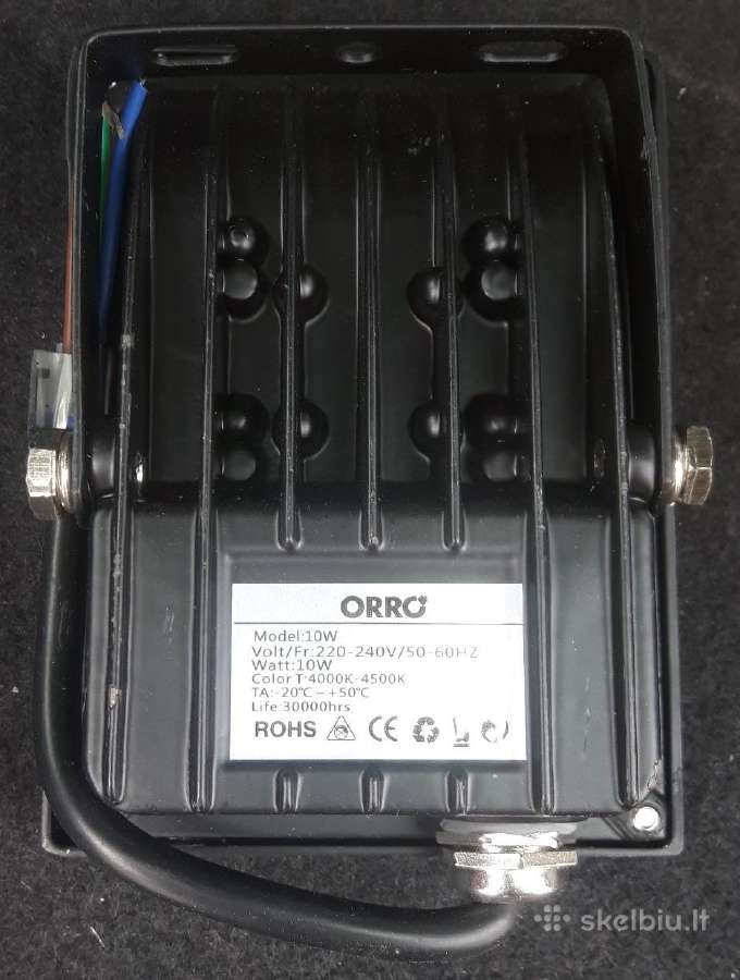 LED prožektorius Orro Led10w230v Ip65 - nuotraukos Nr. 5