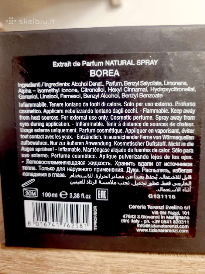 Tiziana Terenzi Borea kvepalai - nuotraukos Nr. 4