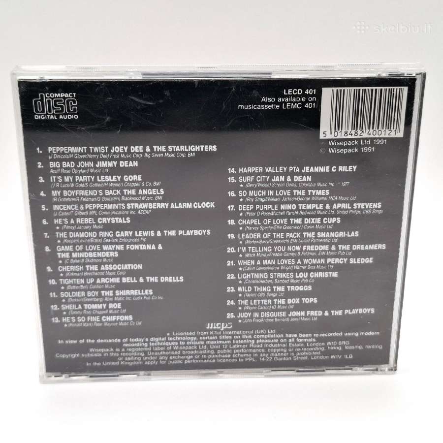 Rock Era - American No. 1's (CD, rinkinys) - nuotraukos Nr. 2