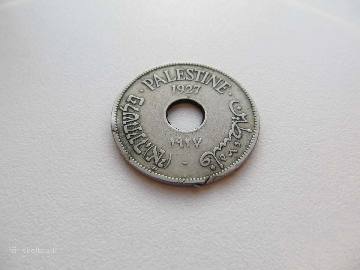 10 mils , Palestina , 1927 - nuotraukos Nr. 2