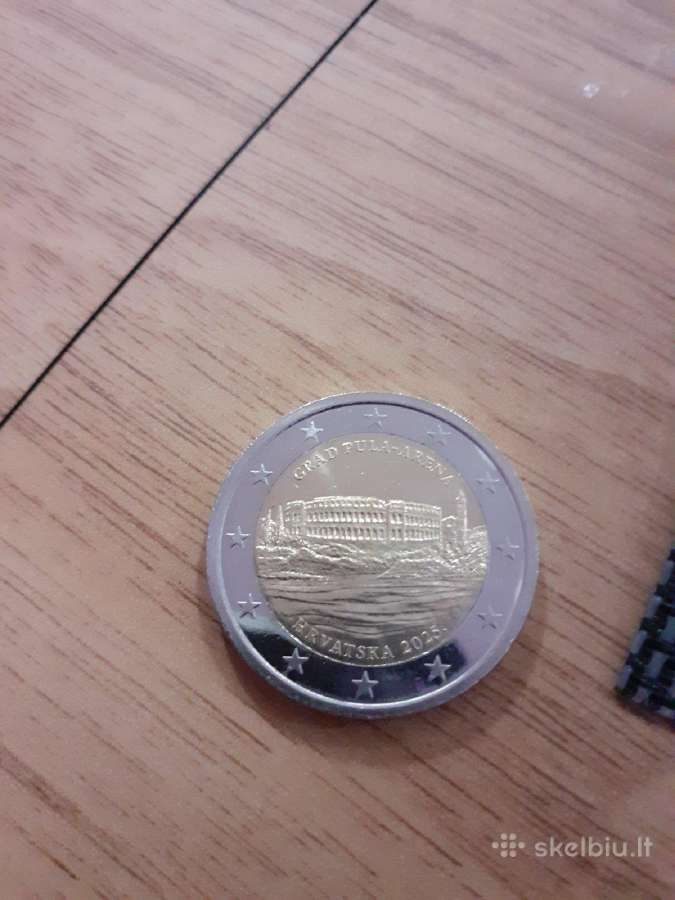 2025 m.krotatijos 2 eur Pula unc.reta