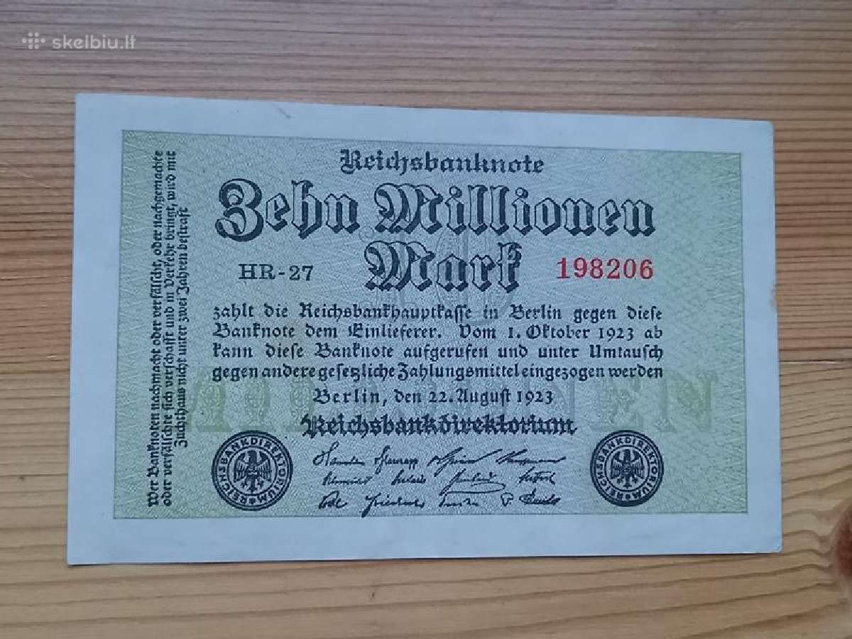 Vokietija 1923 10.000.000 markiu