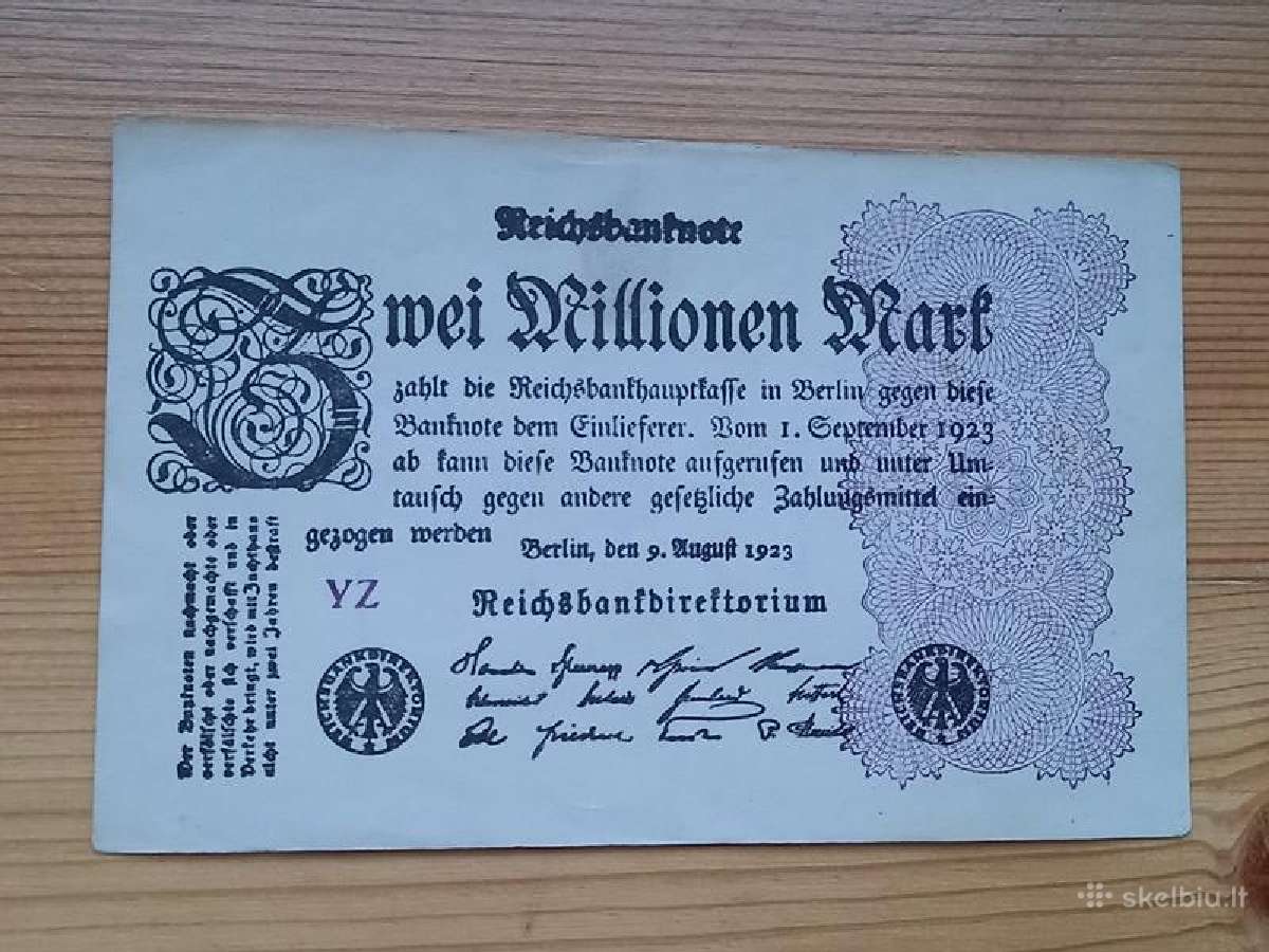 Vokietija 1923 2.000.000 markiu