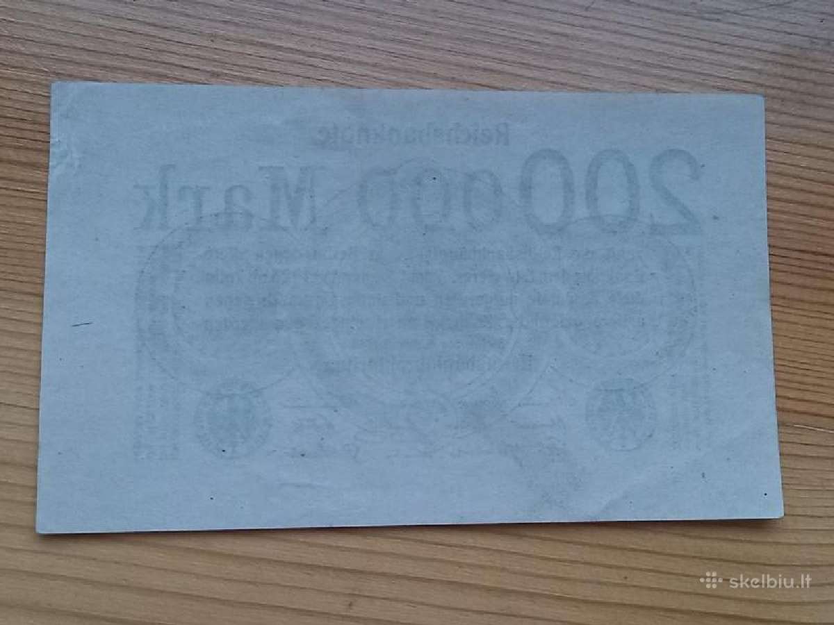 Vokietija 1923 200.000 markiu - nuotraukos Nr. 2