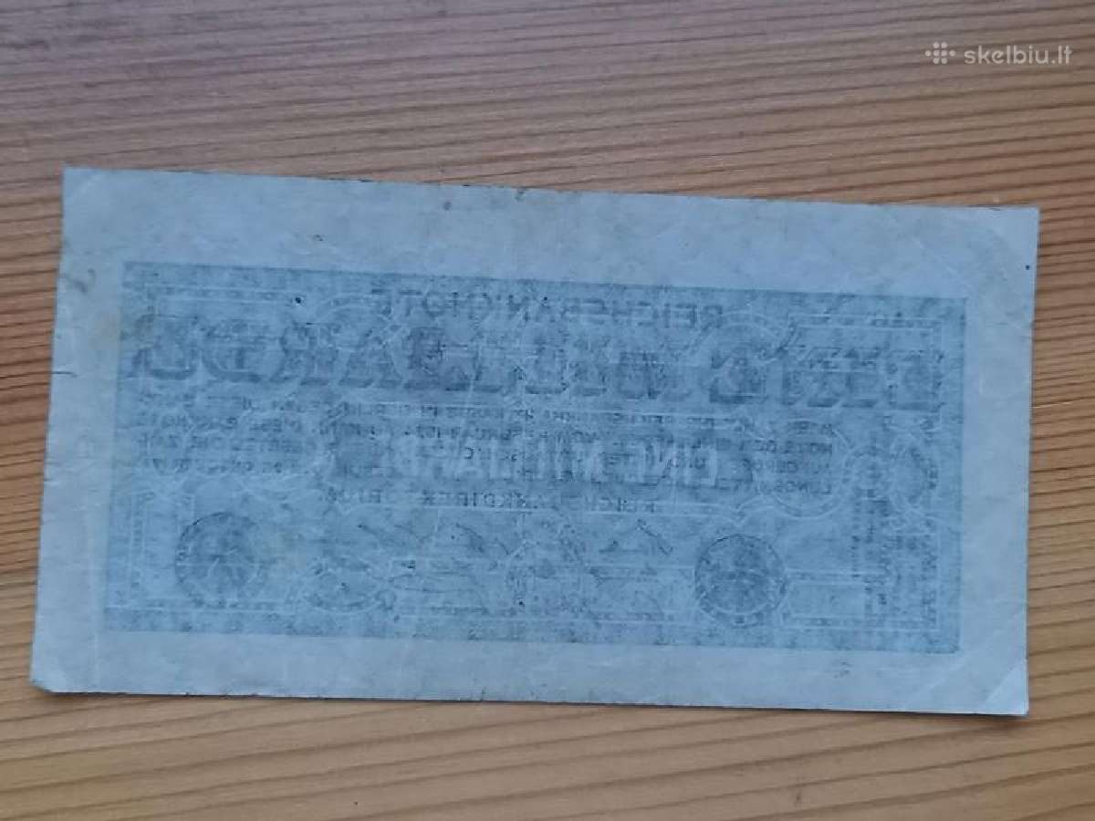 Vokietija 1923 1.000.000.000 markiu - nuotraukos Nr. 2