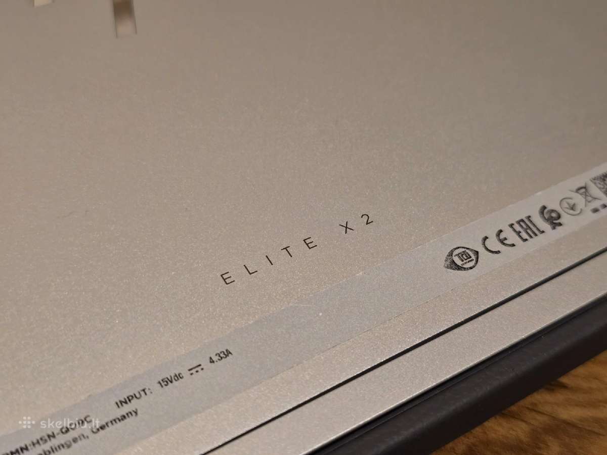 Hp Elite X2 1013 Gen3 2-in-1 i5 8250 16gb SSD - nuotraukos Nr. 6