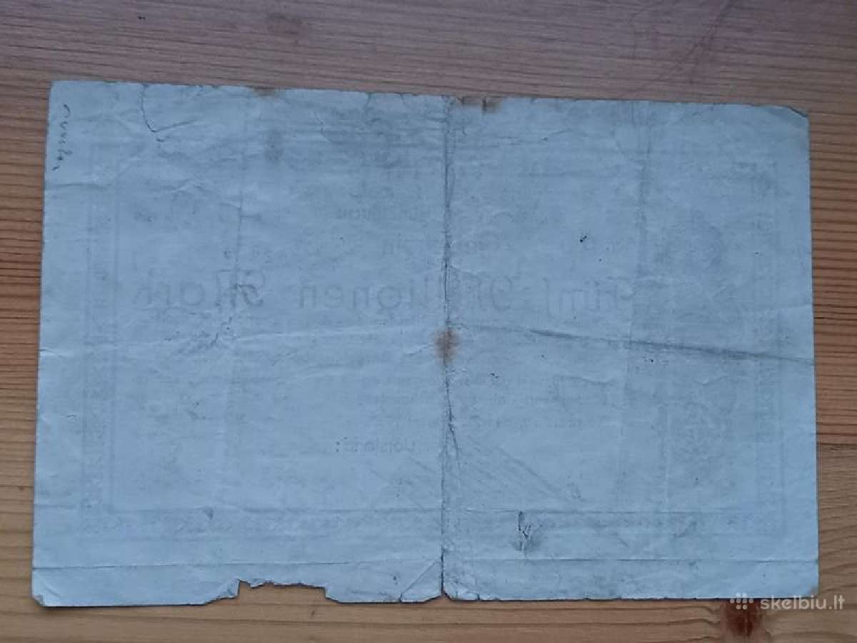 Vokietija 1923 5.000.000 markiu (notgeldas) - nuotraukos Nr. 2