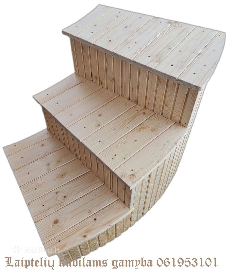 Laipteliai kubilui ; laiptas ; stairs ; schodki - nuotraukos Nr. 2