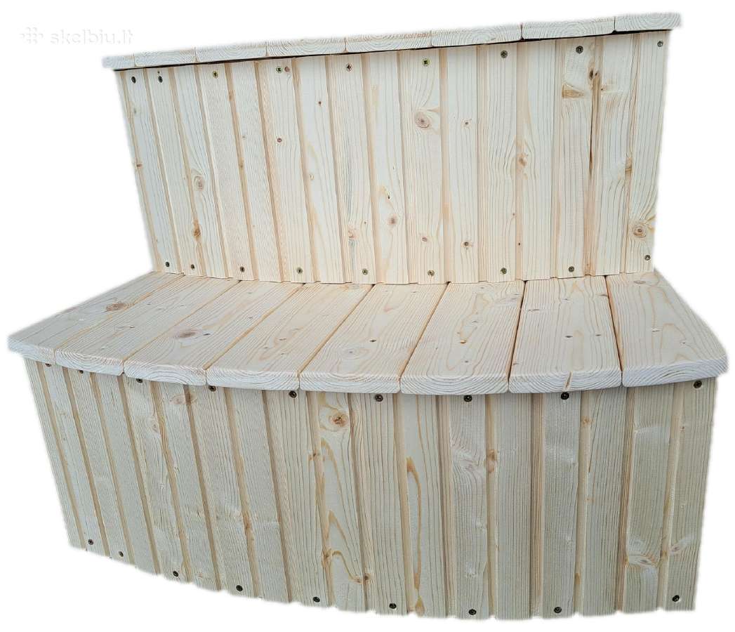 Laipteliai kubilui ; laiptas ; stairs ; schodki - nuotraukos Nr. 6
