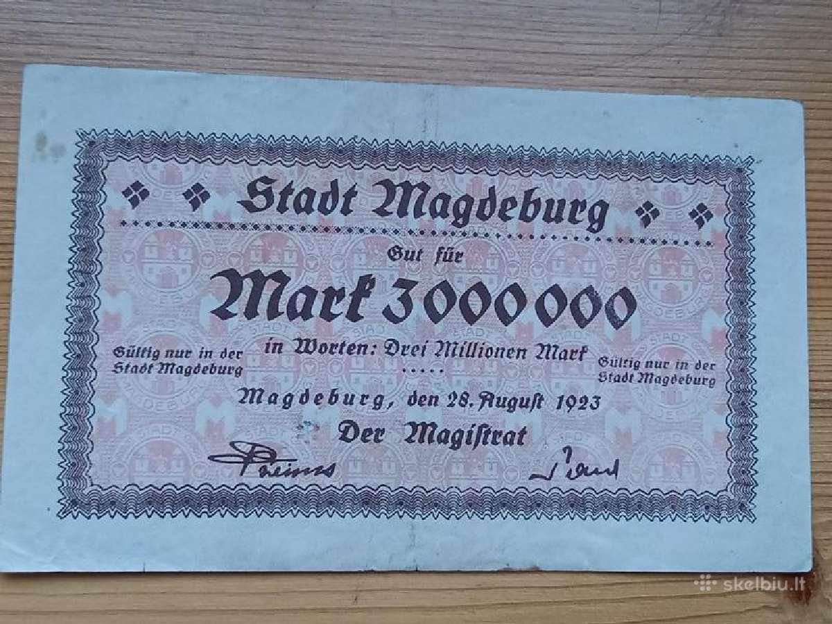 Vokietija 1923 3.000.000 markiu (notgeldas)