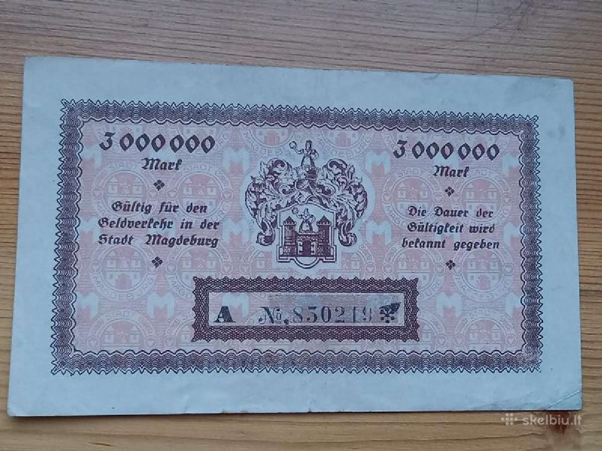 Vokietija 1923 3.000.000 markiu (notgeldas) - nuotraukos Nr. 2