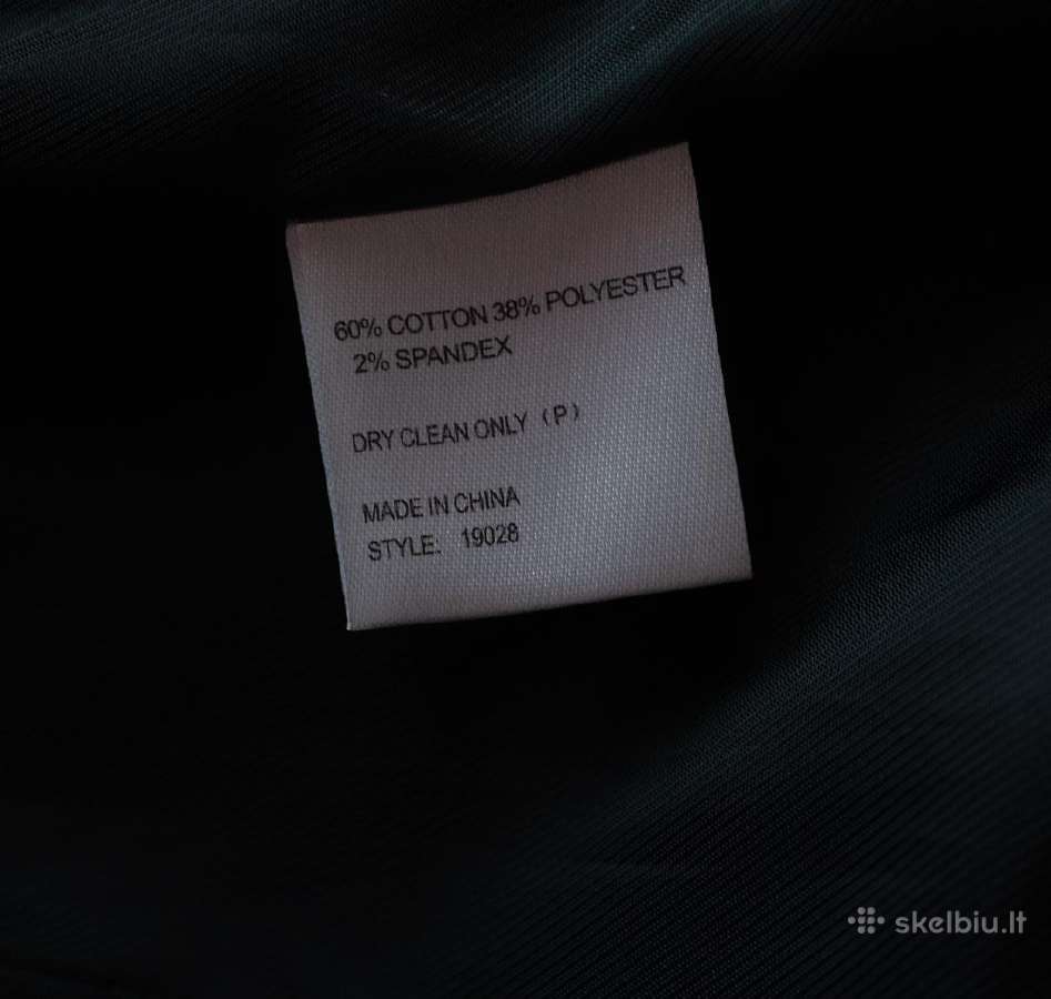 Juodas elegantiškas švarkas be rankovių - nuotraukos Nr. 6