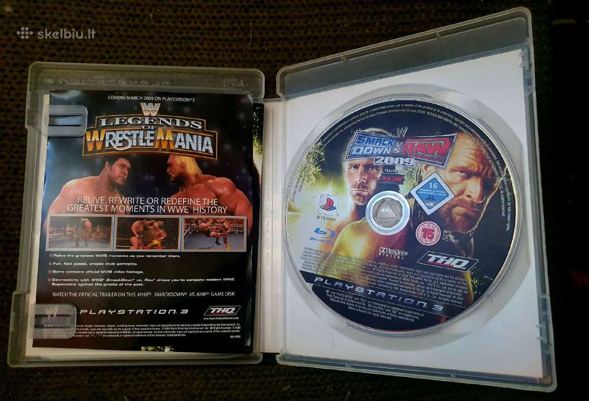 Wwe Smackdown vs. Raw 2009 Playstation 3 - nuotraukos Nr. 2