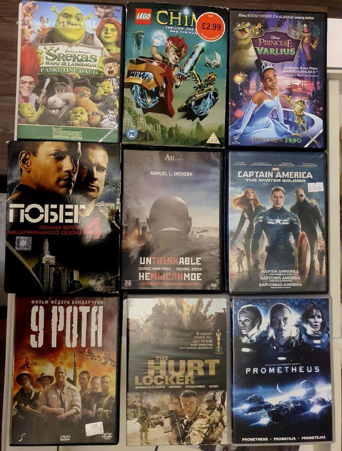 22 Dvd diskų kolekcija - nuotraukos Nr. 2