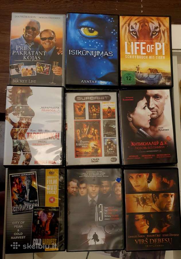 22 Dvd diskų kolekcija - nuotraukos Nr. 3