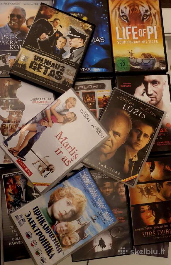 22 Dvd diskų kolekcija